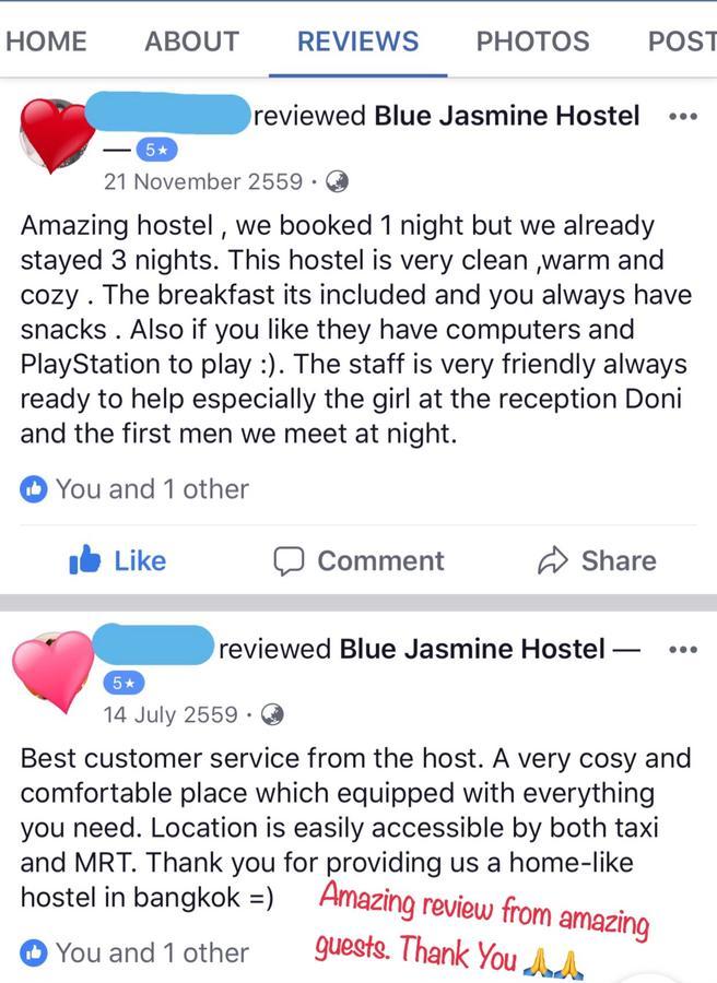 Blue Jasmine Hostel بانكوك المظهر الخارجي الصورة